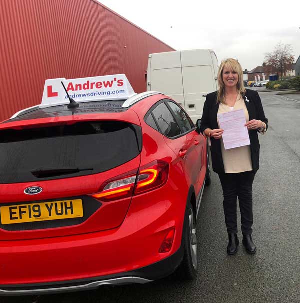 Caroline’s part 3 driving instructor test passed.