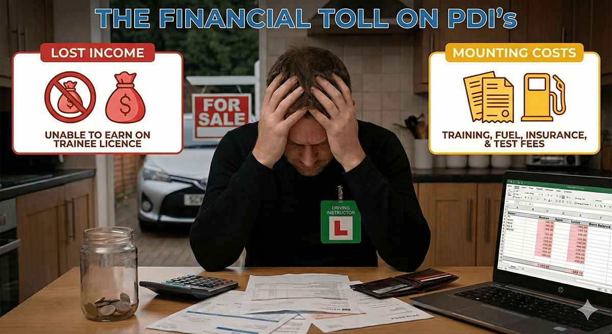 A PDI counting the cost of the test backlog